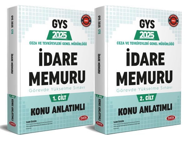 Ceza ve Tevkifevleri İdare Memuru GYS Konu Anlatımlı