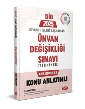 Diyanet İşleri Başkanlığı Ünvan Değişikliği Sınavı Tekniker Ana Konular Konu Anlatımlı