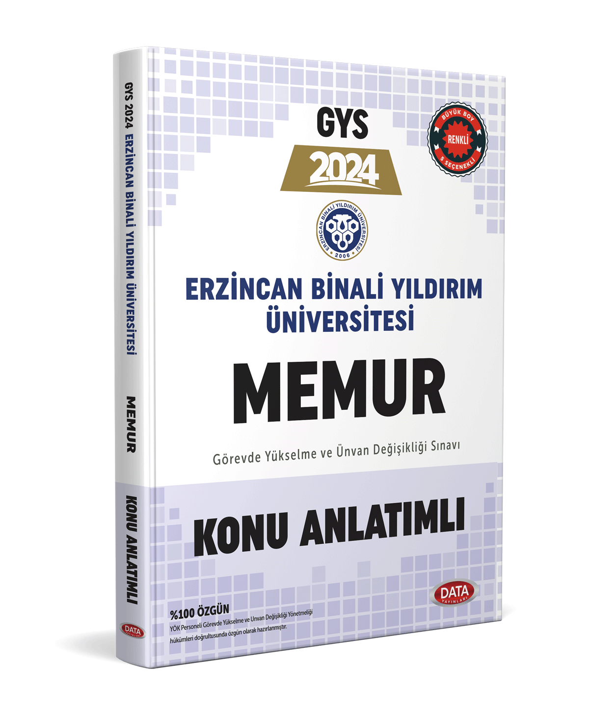 Erzincan Binali Yıldırım Üniversitesi MEMUR GYS Konu Anlatımlı