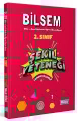 2. Sınıf Bilsem Hazırlık Şekil Yeteneği Tamamı Çözümlü - Markaj Yayınları