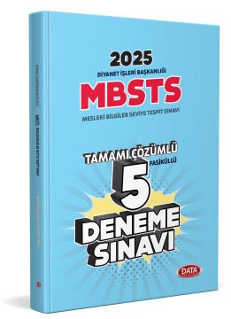 Diyanet İşleri Başkanlığı Mesleki Bilgiler Seviye Tespit Sınavı (MBSTS) Tamamı Çözümlü 5 Fasikül Deneme
