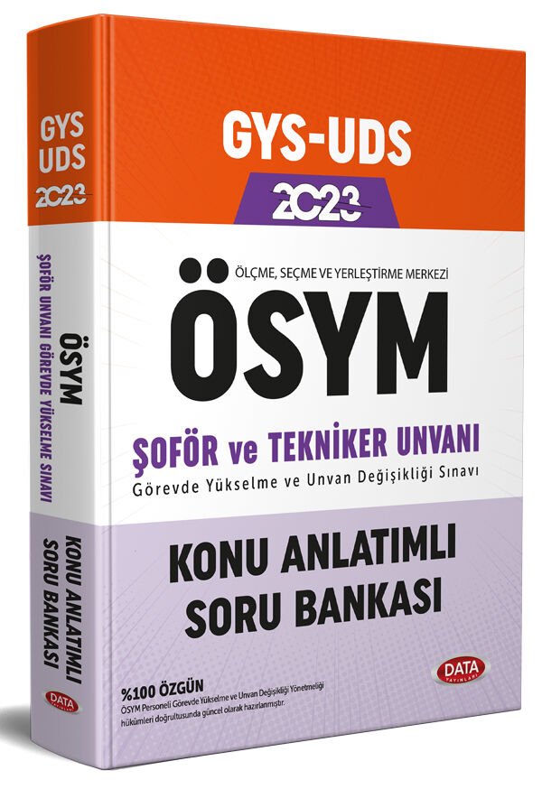 Ölçme ve Seçme ve Yerleştirme Merkezi (ÖSYM) Şoför ve Tekniker Unvan Değişikliği Sınavı Konu Anlatımlı Soru Bankası