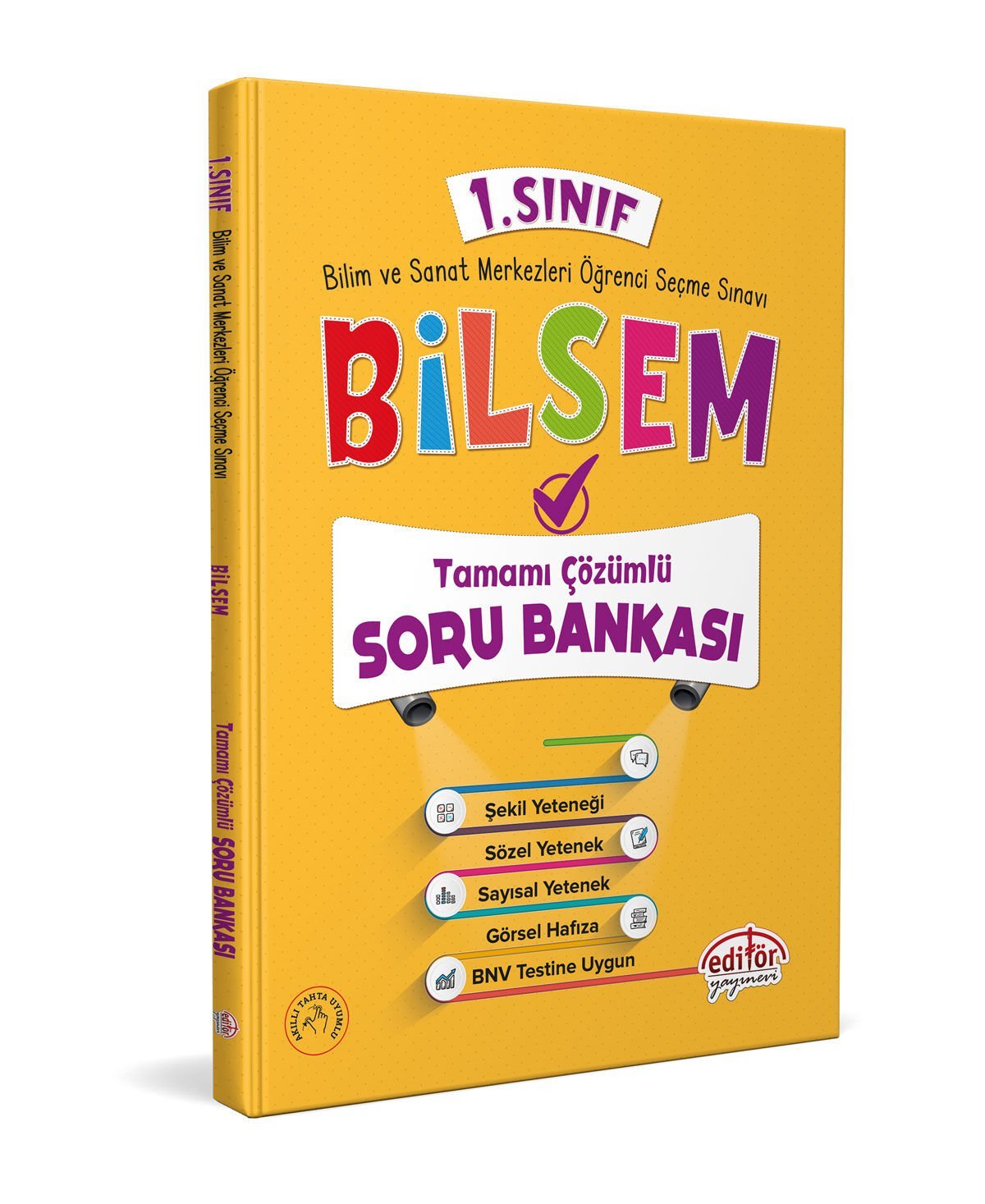 1. Sınıf Bilsem Tamamı Çözümlü Soru Bankası - Editör Yayınevi