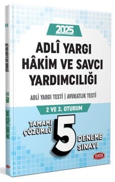 Adli Yargı Hakim ve Savcı Yardımcılığı Adli Yargı - Avukatlık Testi (2. ve 3. Oturum) Tamamı Çözümlü 5 Deneme Sınavı