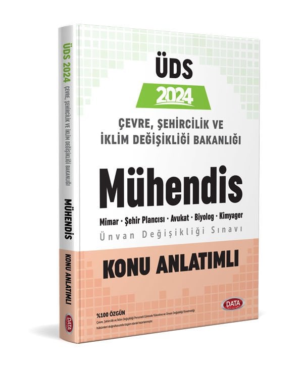 Çevre, Şehircilik ve İklim Bakanlığı Mühendis Unvan Değişikliği Sınavı Hazırlık Kitabı