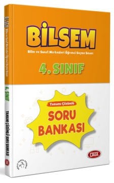4. Sınıf Bilsem Tamamı Çözümlü Soru Bankası - Data Yayınları