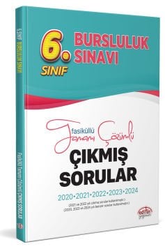 6. Sınıf Bursluluk Sınavı Tamamı Çözümlü Çıkmış Sorular