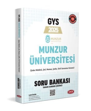 Munzur Üniversitesi (Şube Müdürü, Şef, Memur) GYS Soru Bankası (Karekod Çözümlü)